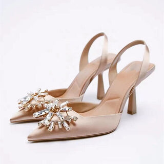 Slingback Pointed Toe Heeled Shoes (See more options)