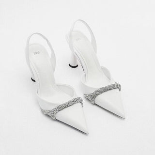 Slingback Pointed Toe Heeled Shoes (See more options)