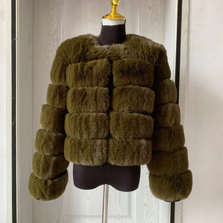 Faux Fur Fluffy Jacket