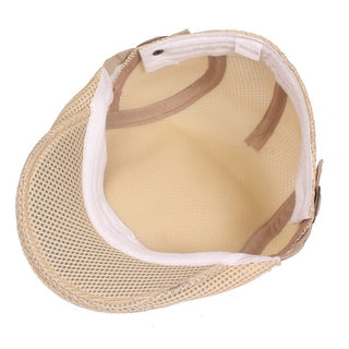 Men Mesh Newsboy Cap