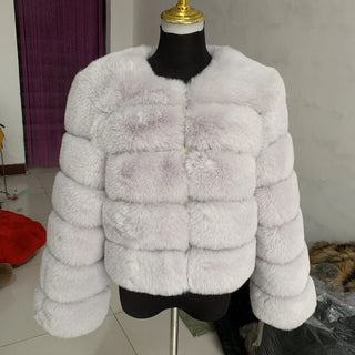 Faux Fur Fluffy Jacket