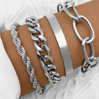 3PCS/Set Chain Bracelets