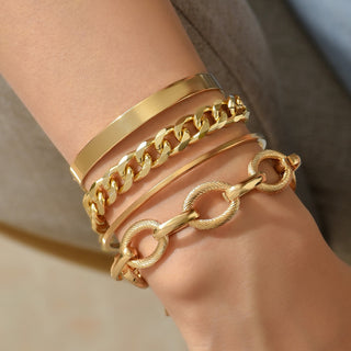 3PCS/Set Chain Bracelets