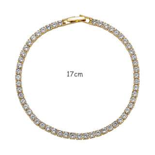 Zircon 18K Gold Plated Rhinestones Bracelets (For AU/UK/USA only)