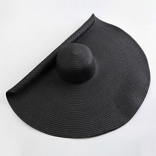 Oversized Wide Brim Beach Straw Hat