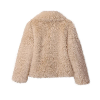 Fake Fox Fur Jacket Overcoat