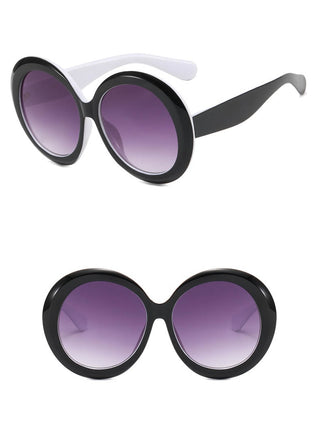 Retro Oversized Round Sunglasses