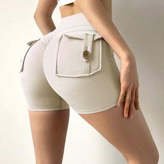 Scrunch Fitness Shorts with Pockets