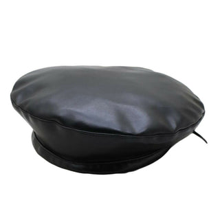 Vintage Leather Beret