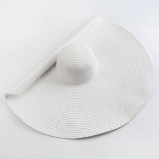 Oversized Wide Brim Beach Straw Hat