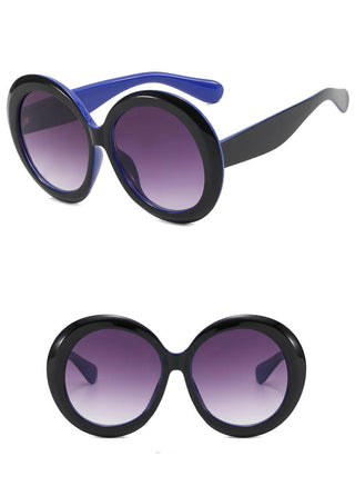 Retro Oversized Round Sunglasses