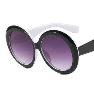 Retro Oversized Round Sunglasses