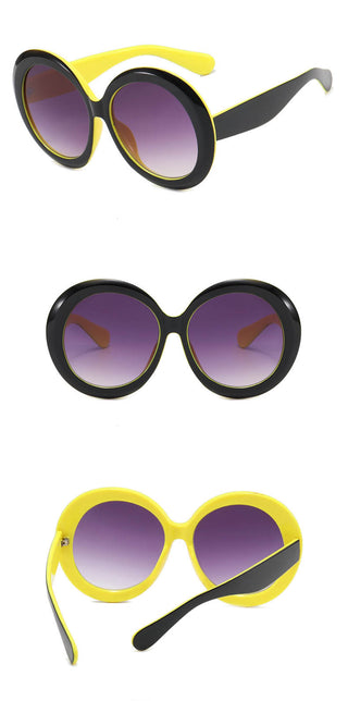 Retro Oversized Round Sunglasses