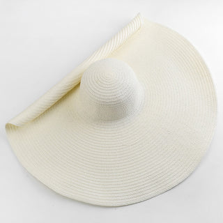 Oversized Wide Brim Beach Straw Hat