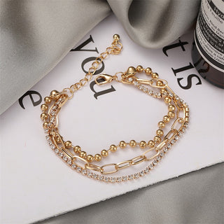 3PCS/Set Chain Bracelets