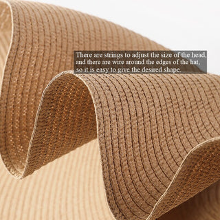 Oversized Wide Brim Beach Straw Hat