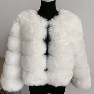 Faux Fur Fluffy Jacket