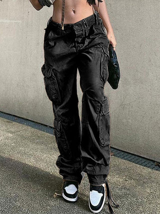 High Waist Cargo Pants