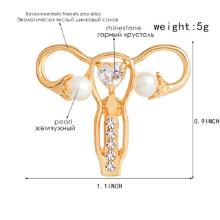 Medical Instruments Pin Brooch