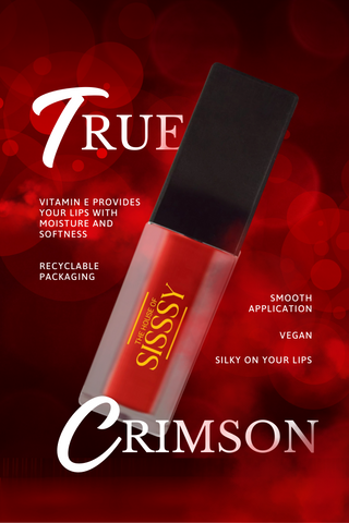 Matte Lip Stain - True Crimson (Available in USA/CANADA ONLY)