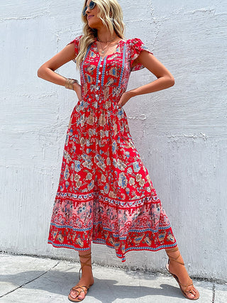 Floral Bohemian Dress