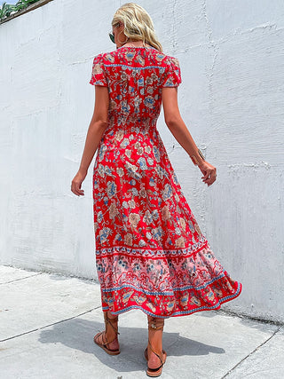 Floral Bohemian Dress