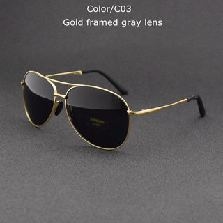 Alloy Men's Polarized Sunglasses