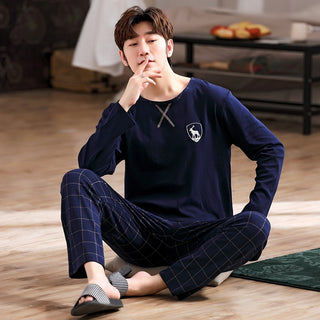 Cotton Long Sleeve Pajamas  Set