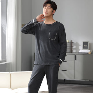 Cotton Long Sleeve Pajamas  Set (See more options)