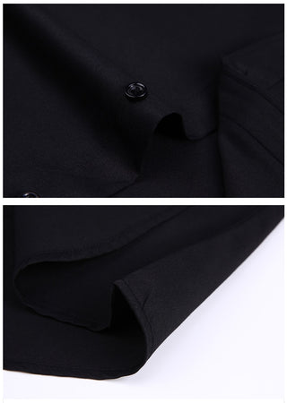 Solid Color Business Shirt