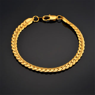 Classy Gold Color Bracelet Unisex