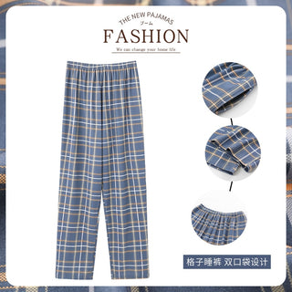 Cotton Plaid Pajama Pants (See more options)