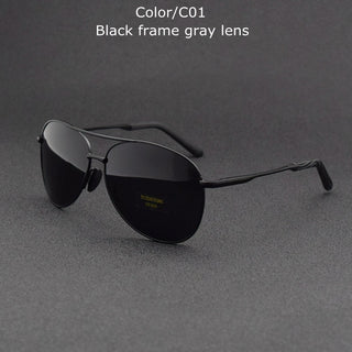 Alloy Men's Polarized Sunglasses