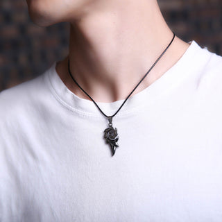 Stainless Steel Cool Leather Chain