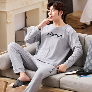 Cotton Long Sleeve Pajamas  Set (See more options)