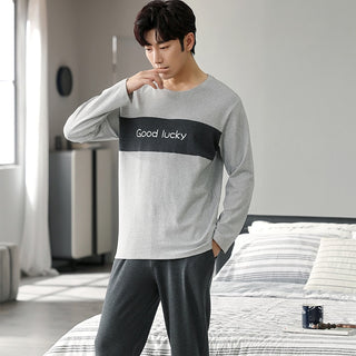 Cotton Long Sleeve Pajamas  Set (See more options)