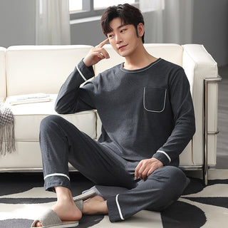 Cotton Long Sleeve Pajamas  Set