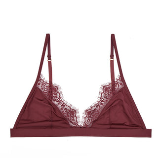 Soft Satin Lace Bralette