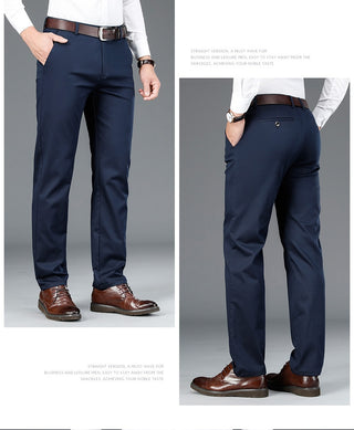 Bamboo Fiber Classic Style Business Pants