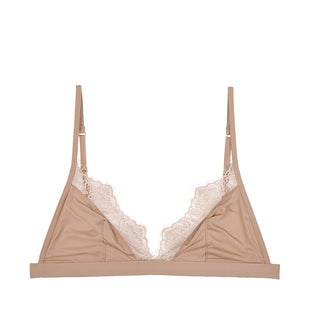 Soft Satin Lace Bralette