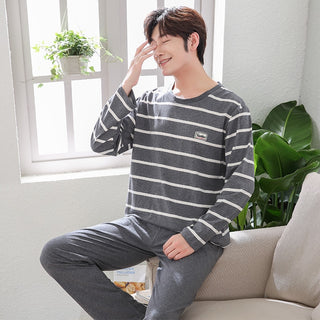 Cotton Long Sleeve Pajamas  Set