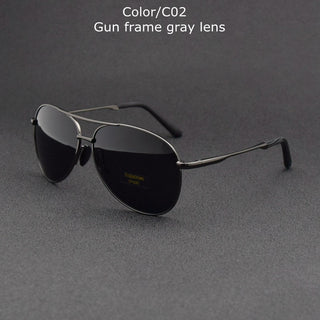 Alloy Men's Polarized Sunglasses