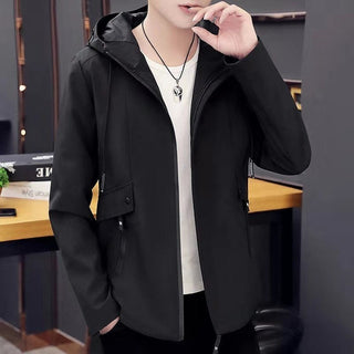 Trench Coat Hooded Jacket