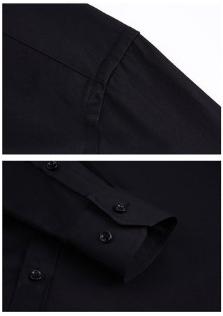 Solid Color Business Shirt