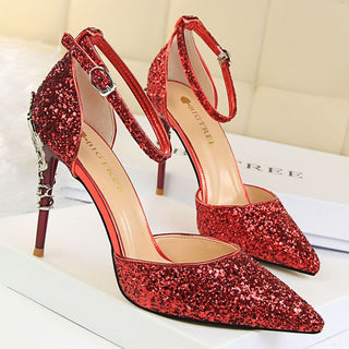 Rhinestones High Heels Stiletto