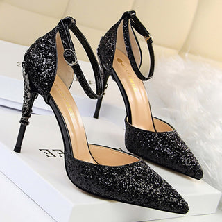 Rhinestones High Heels Stiletto