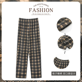 Cotton Plaid Pajama Pants (See more options)