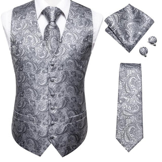 Suit Vest and Tie Set