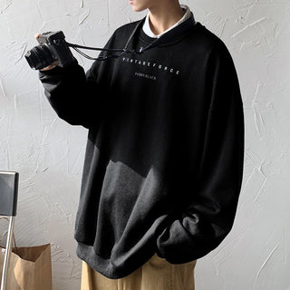 Oversized Sweatshirts Graphic Printed Fleece