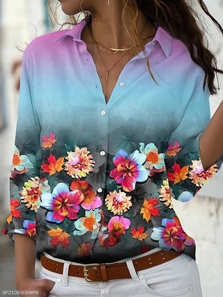 Floral Casual Soft Top